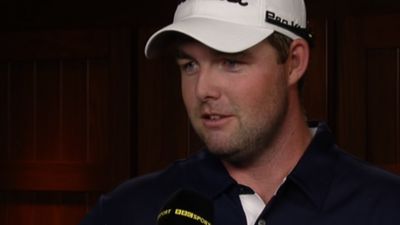 Joint first round leader Marc Leishman