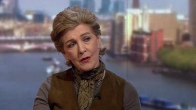 Actress Patricia Hodge on The Andrew Marr Show