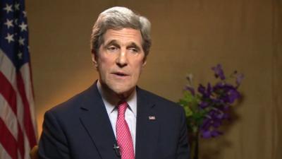 US Secretary of State, John Kerry