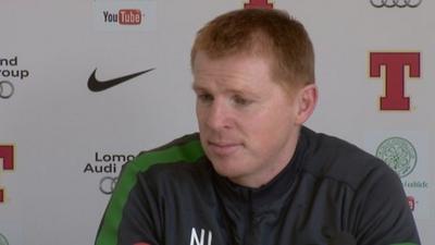 Celtic manager Neil Lennon