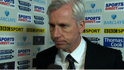 Newcastle manager Alan Pardew