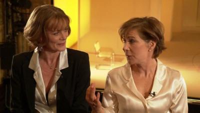 Samantha Bond and Zoe Wanamaker