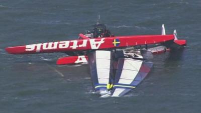 Artemis Racing catamaran
