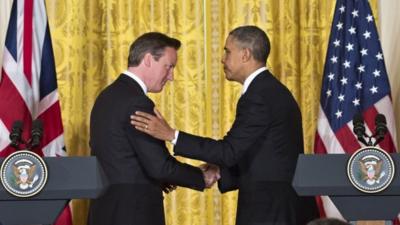 David Cameron and Barack Obama