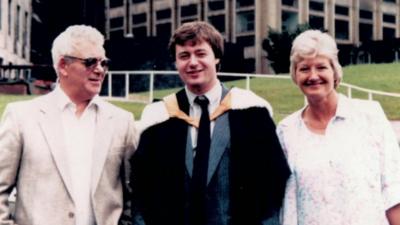 Leslie and Doreen Jones and their son Richard