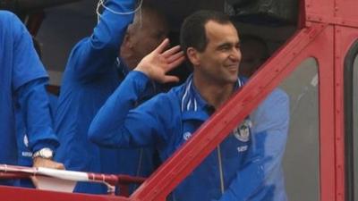 Wigan boss Roberto Martinez