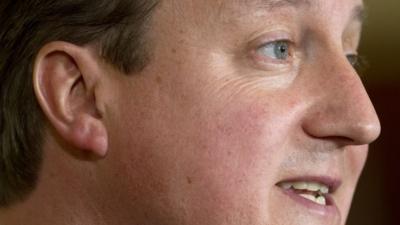 Prime Minister David Cameron