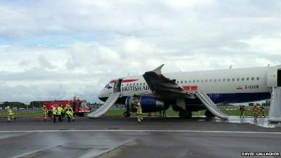 British Airways plane