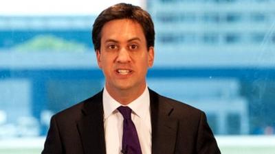 Labour leader Ed Miliband