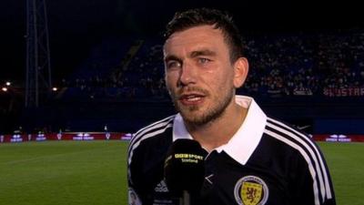 Scotland midfielder Robert Snodgrass