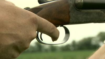A shotgun trigger