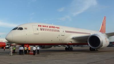 Air India Dreamliner 787 plane