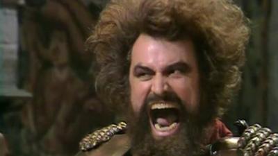 Brian Blessed in Blackadder