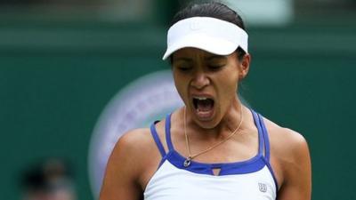 Britain's Anne Keothavong