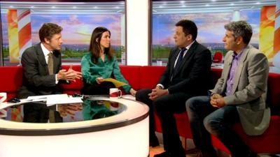 Film writer Adam Hamdy and critic Jason Solomons talk with BBC Breakfast's Susanna Reid and Charlie Stayt