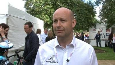 Scottish Cycling chief executive Craig Burn