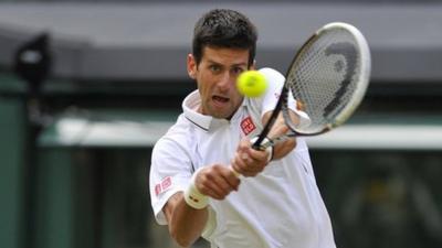 World number one Novak Djokovic