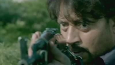 Actor Irrfan Khan in D-Day