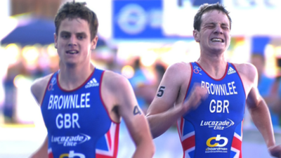 Jonathan and Alistair Brownlee