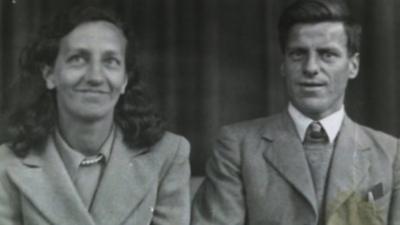 Dulcie and Bill Joslin in 1943