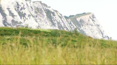 White cliffs of Dover