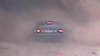 Swamped car