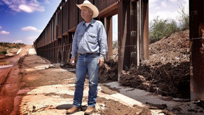 Rancher Ladd at the border