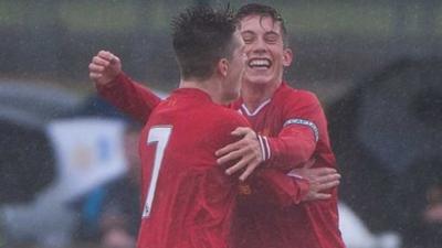 Liverpool celebrate equalising against Newcastle at Wednesdays Premier Game.