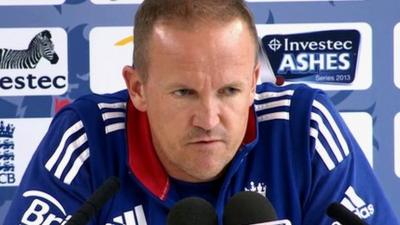 England coach Andy Flower