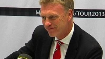 Manchester United manager David Moyes