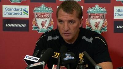 Liverpool boss Brendan Rodgers