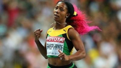 Jamaica's Shelly-Ann Fraser-Pryce