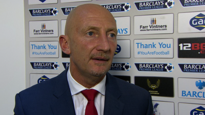 Crystal Palace manager Ian Holloway