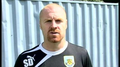 Burnley FC manager Sean Dyche