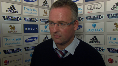 Aston Villa manager Paul Lambert