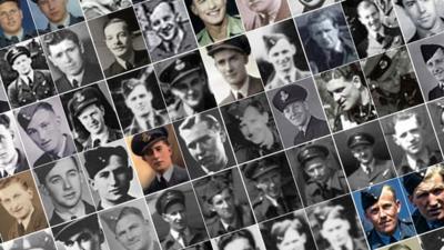 Photo gallery of some of the Dambusters squadron