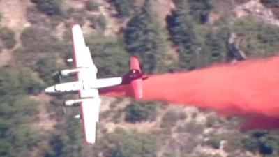 Fire fighting plane