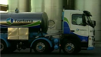 Fonterra tanker