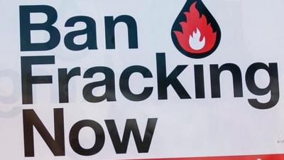 anti fracking poster