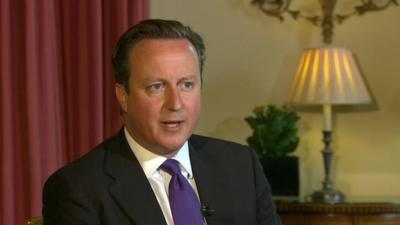 Prime Minister David Cameron