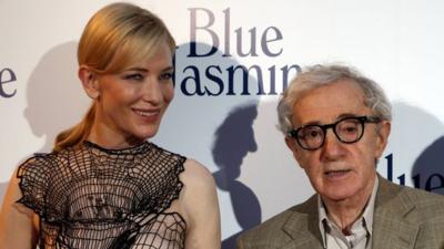 Cate Blanchett and Woody Allen