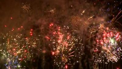 Blackpool fireworks