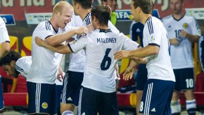 Highlights - Macedonia 1-2 Scotland