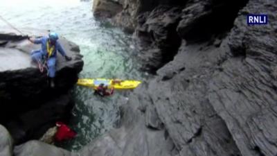 Porthcothan dog rescue, September 2013