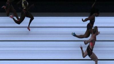 Photo-finish between Sally Pearson and Natasha Hastings