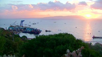 Costa Concordia salvage