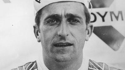 1965 World Road Race champion Tommy Simpson