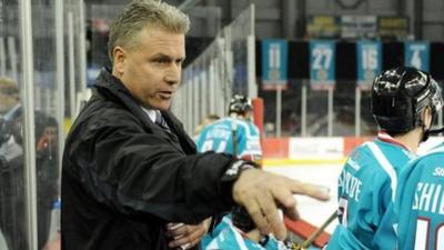 Belfast Giants coach Paul Adey