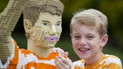 Jack Covill-Lowndes and his Lego self