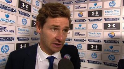 Tottenham boss Andre Villas-Boas